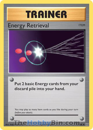 Energy Retrieval #77/108 Uncommon - Evolutions Pokemon card