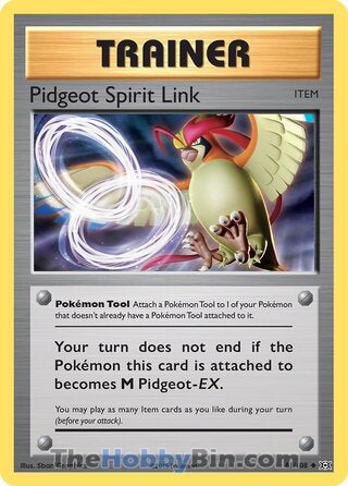 Pidgeot Spirit Link #81/108 Uncommon - Evolutions Pokemon card