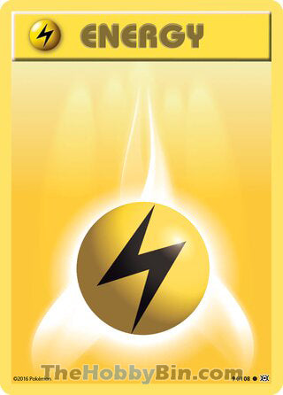 Lightning Energy #94/108 Common - Evolutions Pokemon card