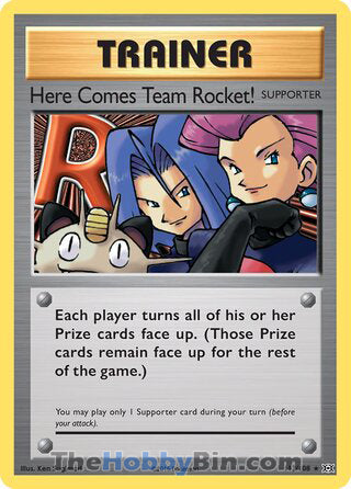 Here Comes Team Rocket! #113/108 Secret Rare - Evolutions Pokemon card