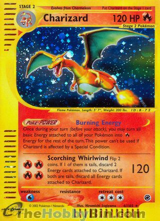 Charizard Expedition Holo Rare #6/165