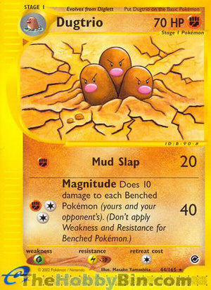 0044 Dugtrio Rare Expedition