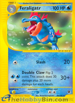 Feraligatr Expedition Rare #46/165