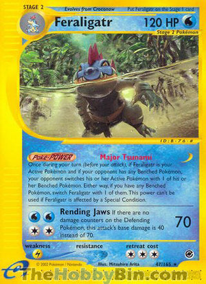 0047 Feraligatr Rare Expedition