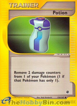 Potion #156/165 Common - Expedition Pokemon card