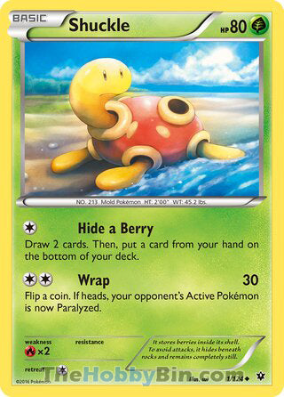 Shuckle Fates Collide Uncommon #1/124