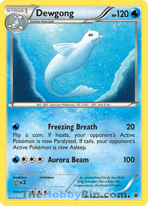 0016 Dewgong Uncommon Fates Collide