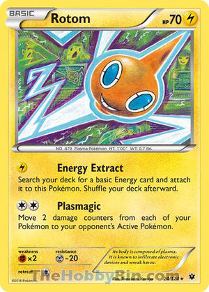 0024 Rotom Rare Fates Collide