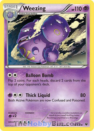 0028 Weezing Uncommon Fates Collide