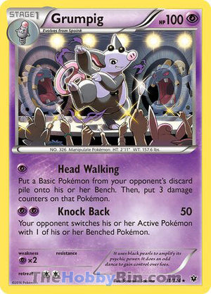 0031 Grumpig Rare Fates Collide