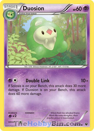 Duosion Fates Collide Uncommon #34/124