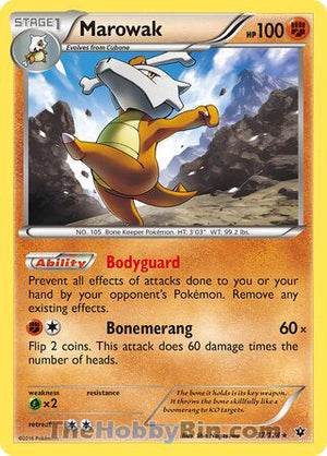 0037 Marowak Rare Fates Collide