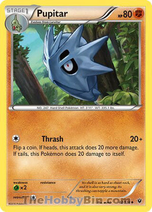 0042 Pupitar Uncommon Fates Collide