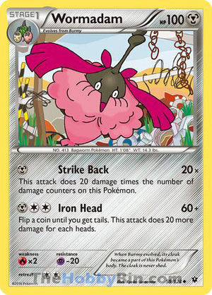 0059 Wormadam Uncommon Fates Collide