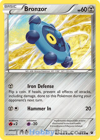 Bronzor Fates Collide Common #60/124