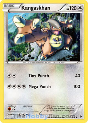 0075 Kangaskhan Uncommon Fates Collide