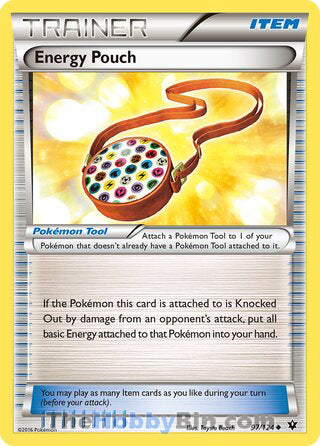 Energy Pouch #97/124 Uncommon - Fates Collide Pokemon card