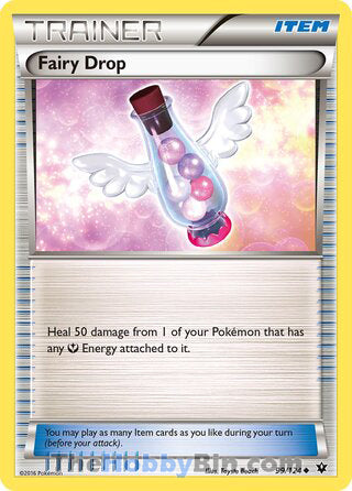 Fairy Drop #99/124 Uncommon - Fates Collide Pokemon card