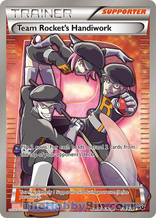 Team Rocket's Handiwork #124/124 Ultra Rare - Fates Collide Pokemon card