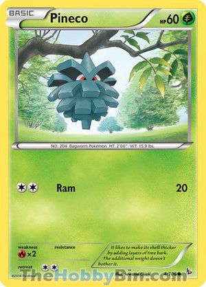 0004 Pineco Common Flashfire