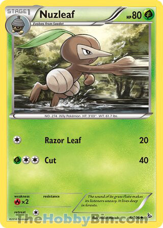 Nuzleaf Flashfire Uncommon #6/106