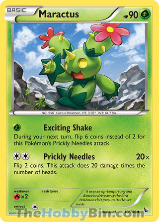 Maractus Flashfire Uncommon #10/106