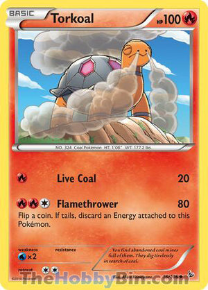 0016 Torkoal Uncommon Flashfire