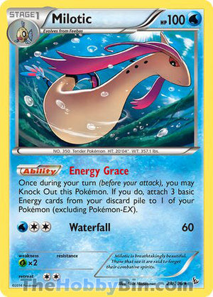 0023 Milotic Holo Rare Flashfire