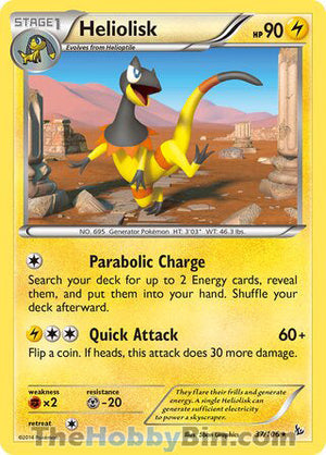 0037 Heliolisk Rare Flashfire