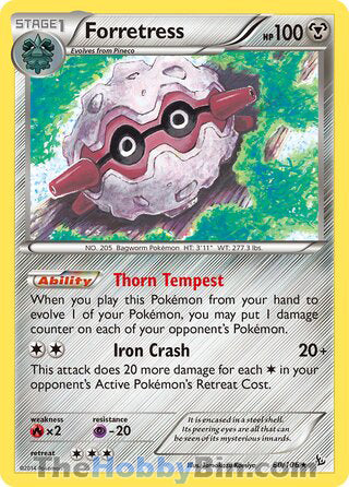 0060 Forretress Rare Flashfire