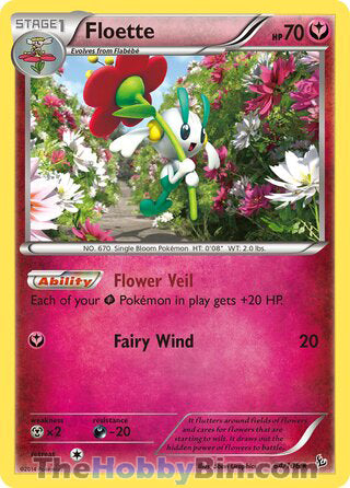 Floette Flashfire Rare #64/106