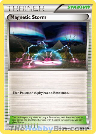 Magnetic Storm #91/106 Uncommon - Flashfire Pokemon card
