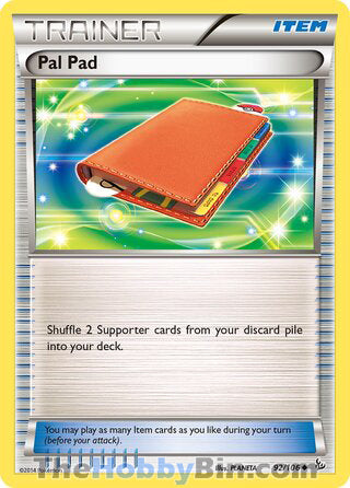 Pal Pad #92/106 Uncommon - Flashfire Pokemon card