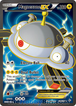 Magnezone EX #101/106 Ultra Rare - Flashfire Pokemon card
