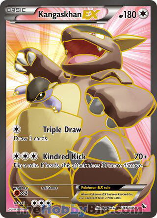 Kangaskhan EX #103/106 Ultra Rare - Flashfire Pokemon card