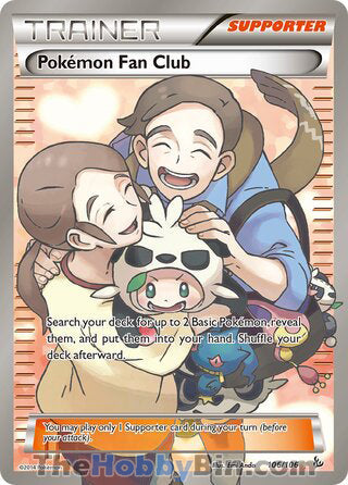 Pokemon Fan Club #106/106 Ultra Rare - Flashfire Pokemon card