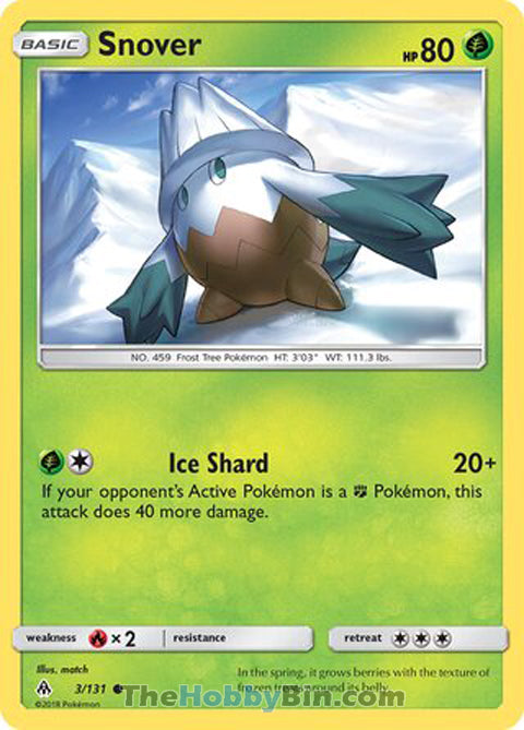 0003 Snover Common Forbidden Light