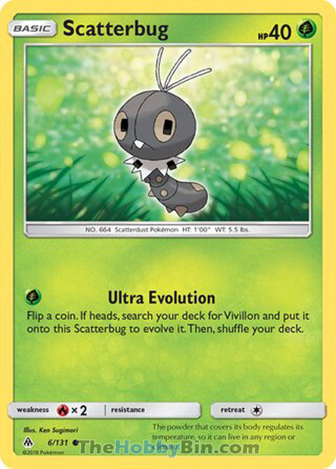 0006 Scatterbug Common Forbidden Light