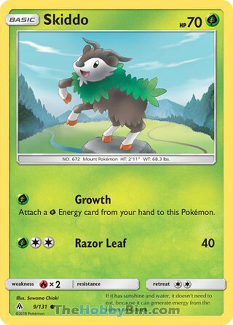 Skiddo Forbidden Light Common #9/131