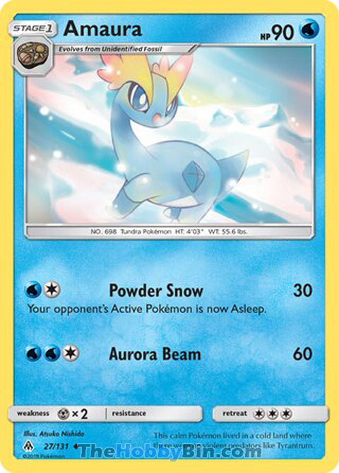 0027 Amaura Uncommon Forbidden Light
