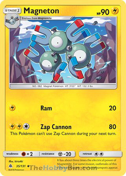 0035 Magneton Uncommon Forbidden Light