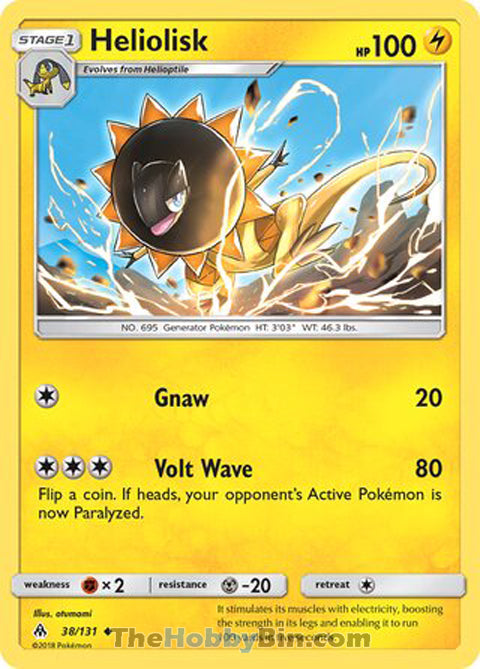 0038 Heliolisk Uncommon Forbidden Light