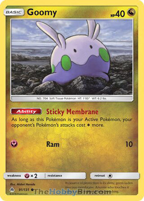 Goomy Forbidden Light Common #91/131