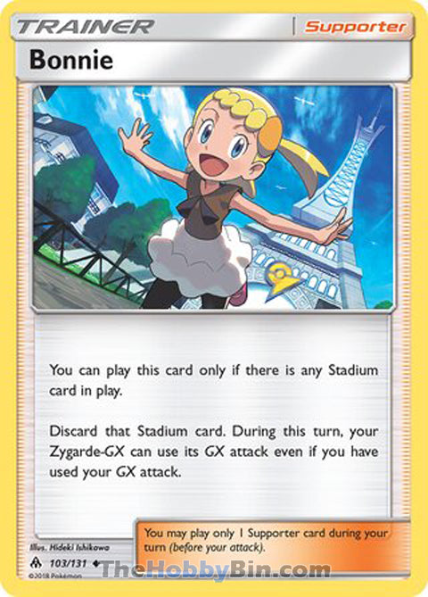 Bonnie Forbidden Light Uncommon #103/131