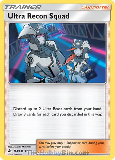 Ultra Recon Squad #114/131 Uncommon - Forbidden Light Pokemon card