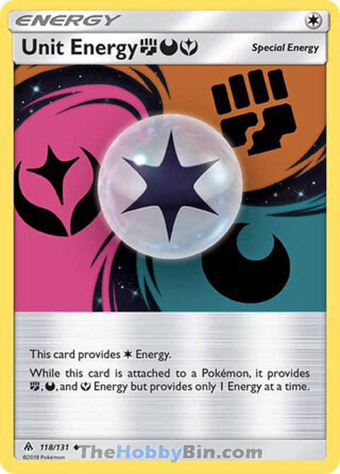 Unit Energy FDY #118/131 Uncommon - Forbidden Light Pokemon card