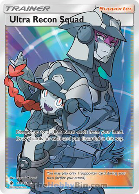 Ultra Recon Squad #131/131 Ultra Rare - Forbidden Light Pokemon card