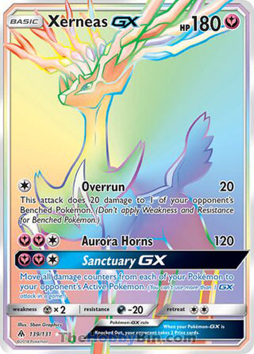 Xerneas GX #139 Secret Rare