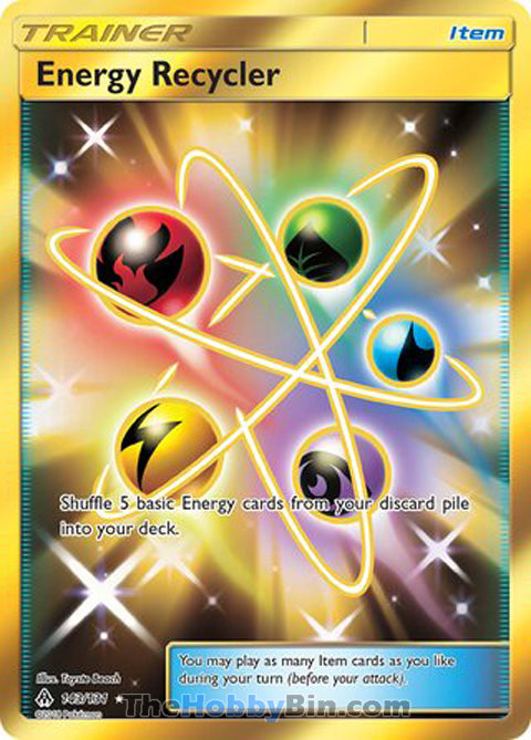 0143 Energy Recycler Secret Rare Forbidden Light