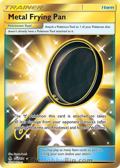 0144 Metal Frying Pan Secret Rare Forbidden Light